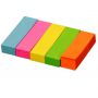 Zakładki indeksujące Tres 15x50mm, 500szt neon - 2